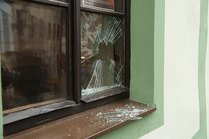 A2B Glass are able to board up broken windows while they are being repaired in Launceston.